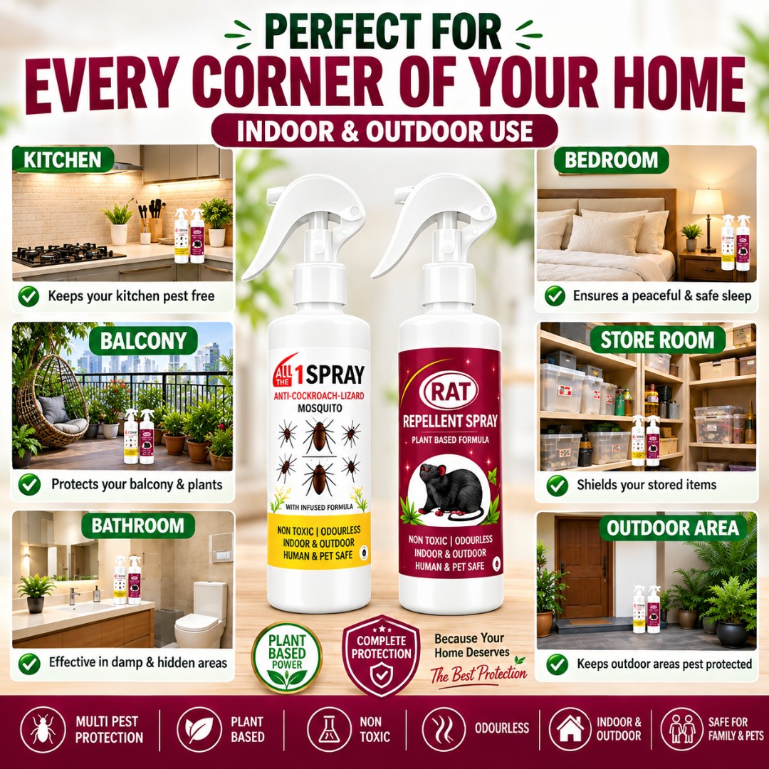 Complete Pest Protection Spray Combo