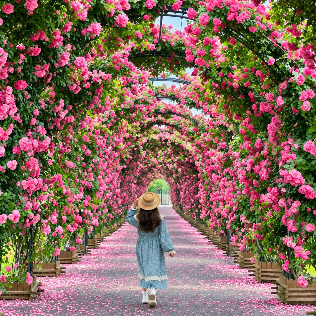 Elegant climbing rose flower seeds pack 2(100 seeds)
