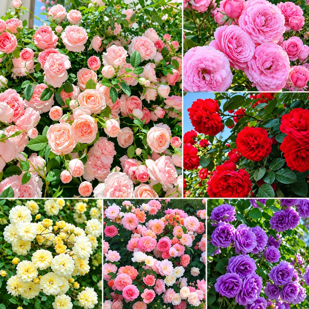Elegant climbing rose flower seeds pack 2(100 seeds)