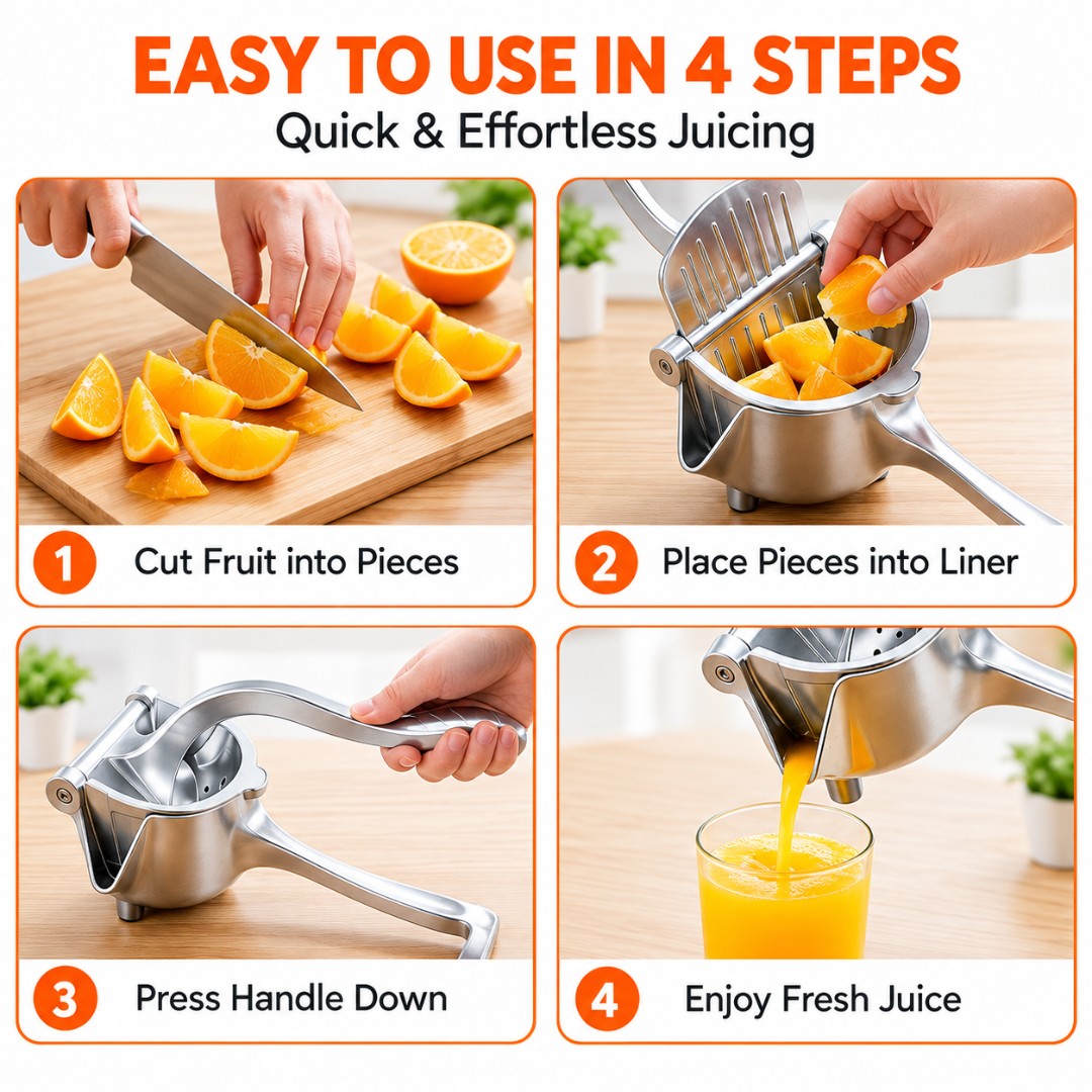 Hand Press Juicer