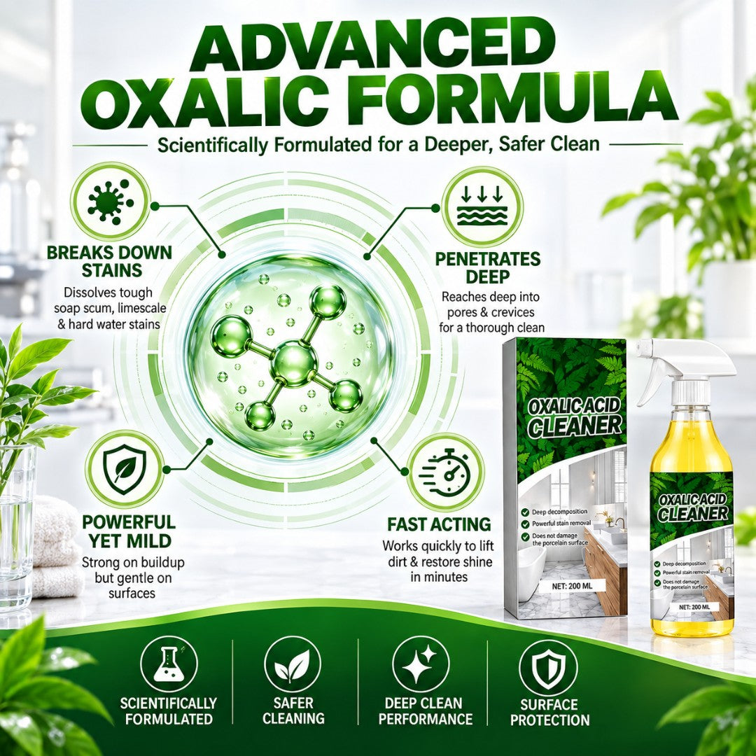 Powerful Oxalic Acid Cleaner bottle (Buy 1 Get 1 Free)