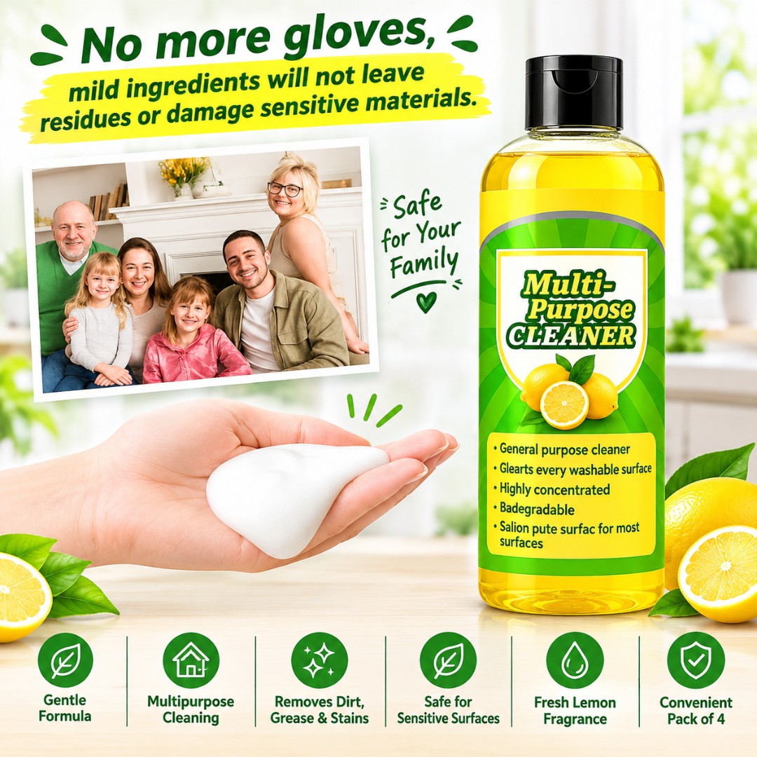 Multipurpose Cleaner Lemon Fresh Pack Of 4