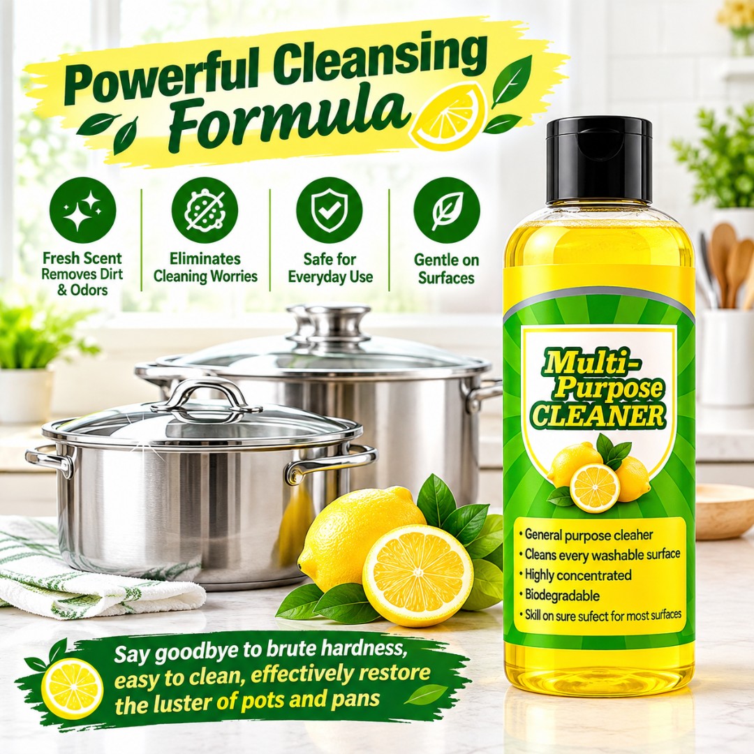 Multipurpose Cleaner Lemon Fresh Pack Of 4