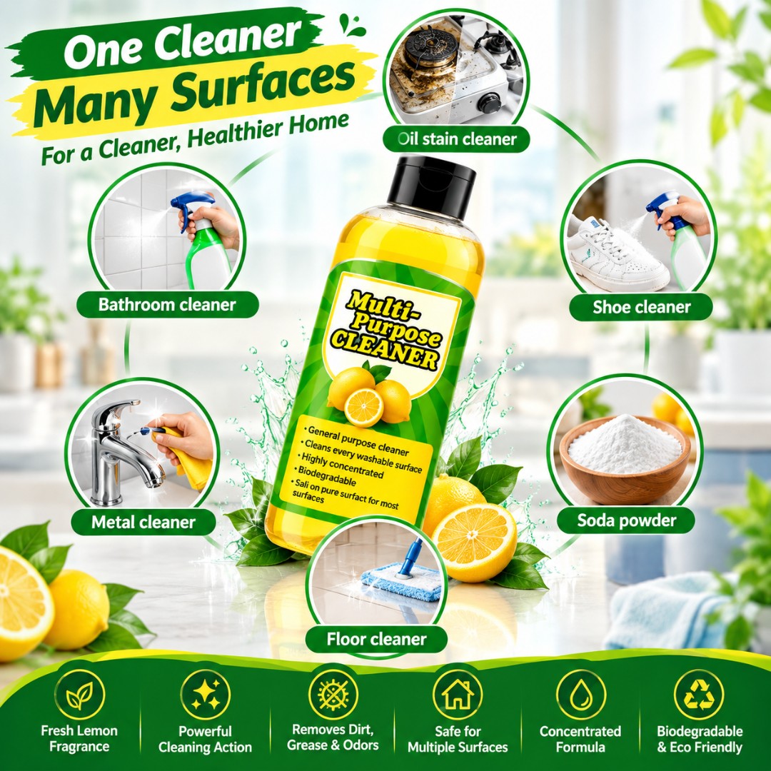 Multipurpose Cleaner Lemon Fresh Pack Of 4