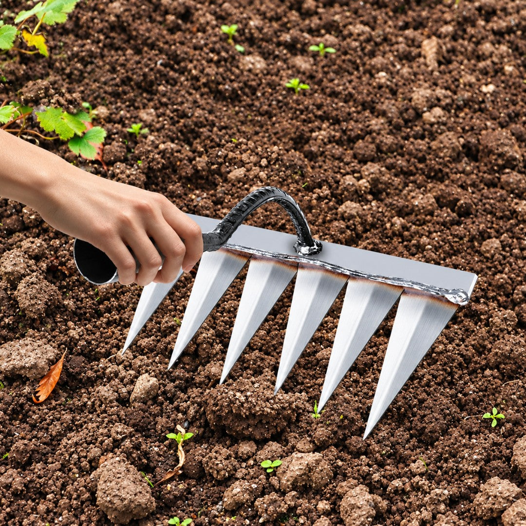 Multi-Tooth Hand Weeding Tool