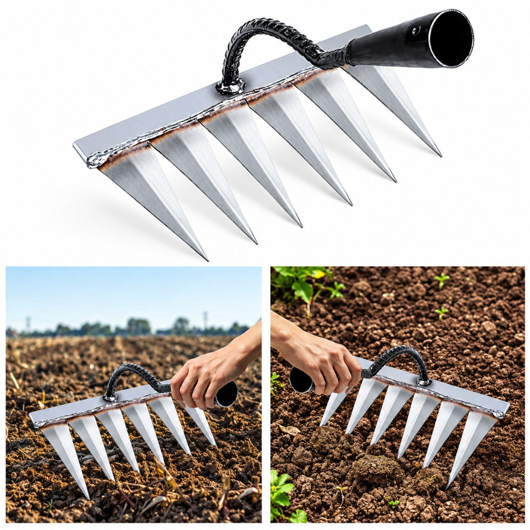 Multi-Tooth Hand Weeding Tool